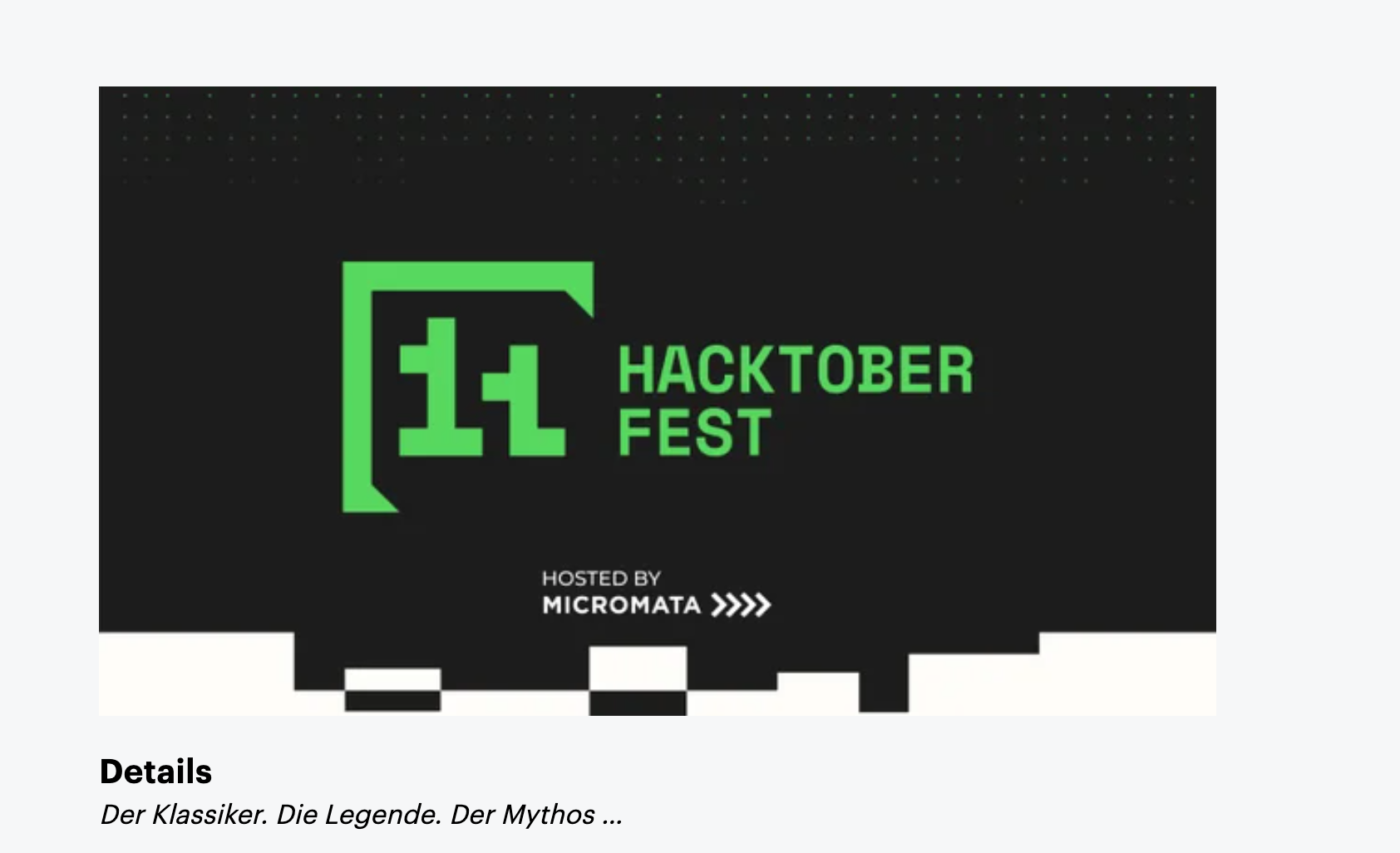 Keyvisual Hacktoberfest 2024